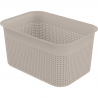 Dizajnový úložný box so zaoblenými hranami s objemom 4,5 litra