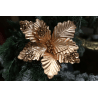 Ozdobný kvet na vianočný stromček na stopke
Rozmer dekorácie:
Priemer kvetu : 250 mm
Výška kvetu : 250 mm
Dĺžka stopky: 200 mm 
Cena je za 1 kus