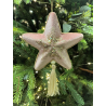 Ružová zamatová hviezda s trblietkami je originálna závesná ozdoba pre Váš vianočný stromček, ktorá mu dodá nádych luxusu a lesku. Môžete ju použiť aj ako dekoráciu do rôznych vianočných aranžmánov či adventných vencov.

Rozmery: celková dĺžka 20cm,šírka 15cm, hrúbka 4cm
