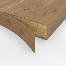 ABS hrana k pracovnej doske...