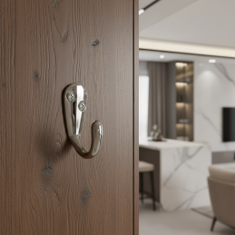 Vešiak LARRA S / Lesklý chróm