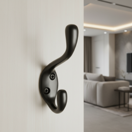 Vešiak LARRA XL / Čierna matná