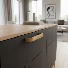 Drevená úchytka MIA / Buk...