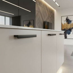 Úchytka SAXO / Čierna matná