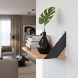 Držiak police MARCOS / Čierna