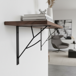 Držiak police FOREST / Čierna