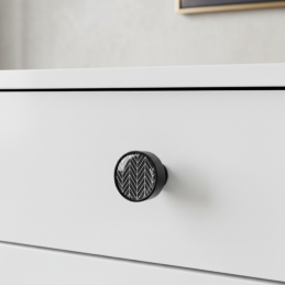 Drevená úchytka knopka...