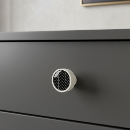 Drevená úchytka knopka...