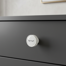 Drevená úchytka knopka...