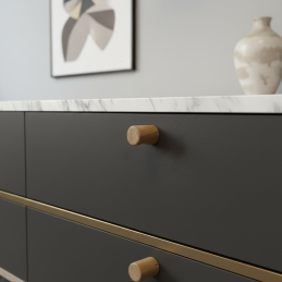 Drevená knopka NATURE / Dub...