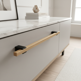 Drevená úchytka ALVEA / Dub...