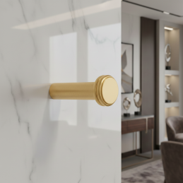 Vešiak NURIA / Zlatá brúsená