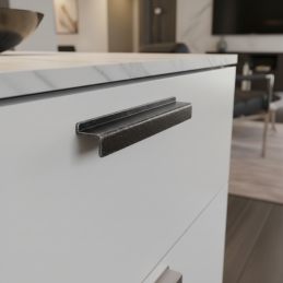 Úchytka BRUNA / Čierna patina