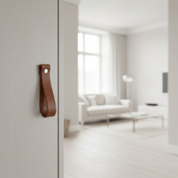 Kožená úchytka knopka DOLCE...