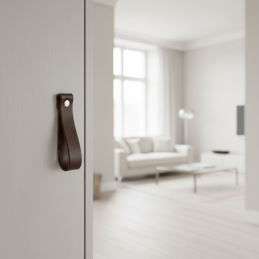 Kožená úchytka knopka DOLCE...