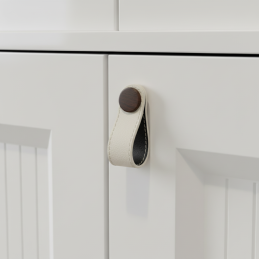 Úchytka knopka CASE / Koža...