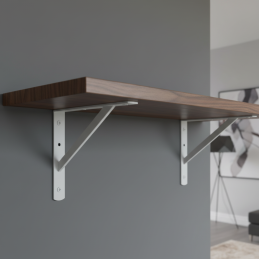 Držiak police ELON 300 / Biela