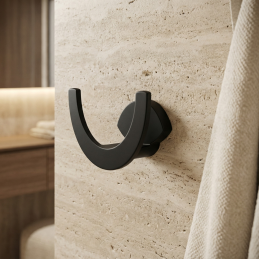 Vešiak TAURO / Čierna matná