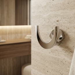 Vešiak TAURO / Lesklý chróm