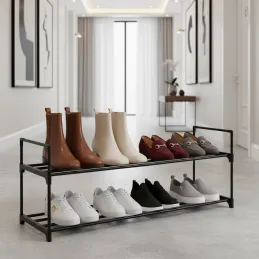 Stojan na topánky EKKO LINE DUO / Čierna matná