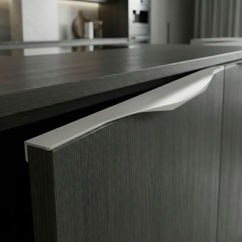 Úchytka na hranu dvierok VULCANO / Hliník