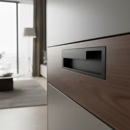 Úchytka na zafrézovanie DIESEL / Čierna matná