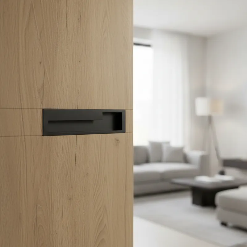 Úchytka na zafrézovanie DIESEL / Čierna matná