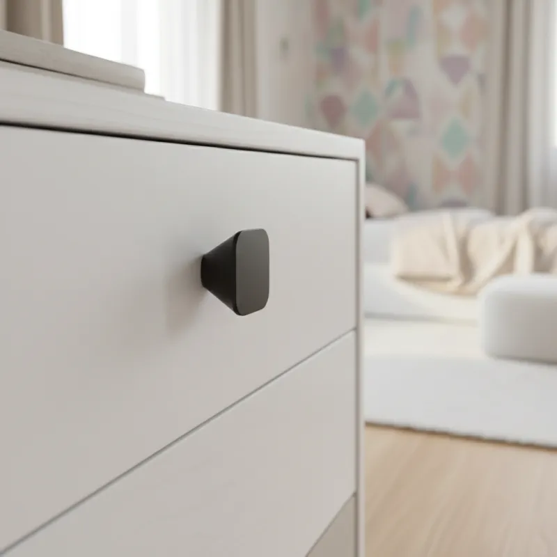 Úchytka knopka VENUS / Čierna