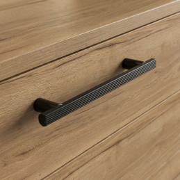 Úchytka LIZA / Čierna matná