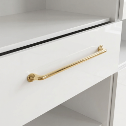 Úchytka PRADO / Zlatá lesklá