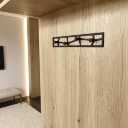 Vešiak KASTO XL / Čierna matná