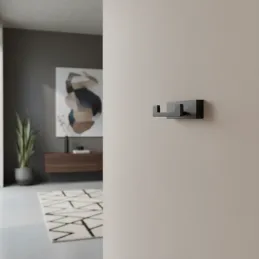 Vešiak DELTA DUO / Čierna matná