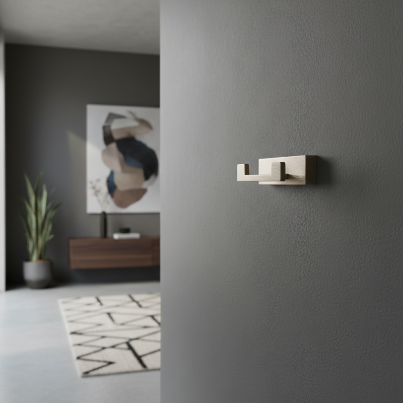 Vešiak DELTA DUO / Nikel brúsený