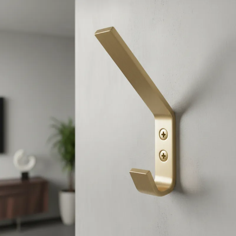 Vešiak MARTINO XL / Zlatá brúsená