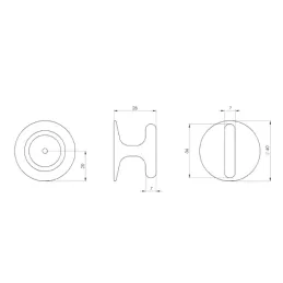 Vešiak STYLLA / Lesklý chróm