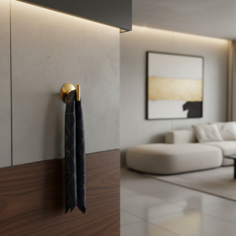 Vešiak STYLLA / Zlatá lesklá