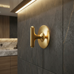 Vešiak STYLLA / Zlatá lesklá