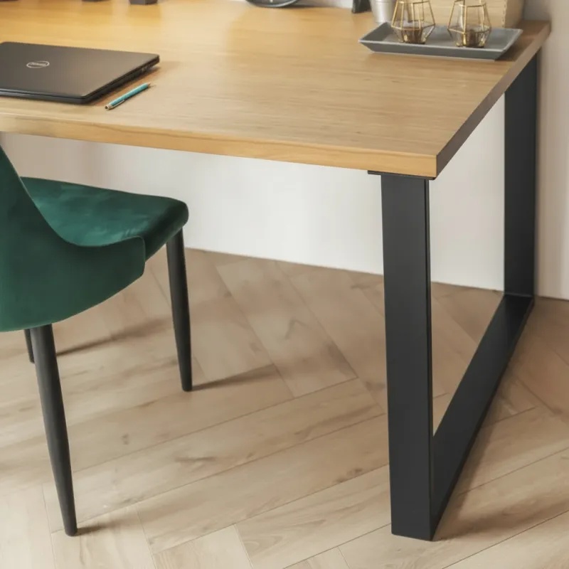 Stolové nohy ABRA / Čierna matná