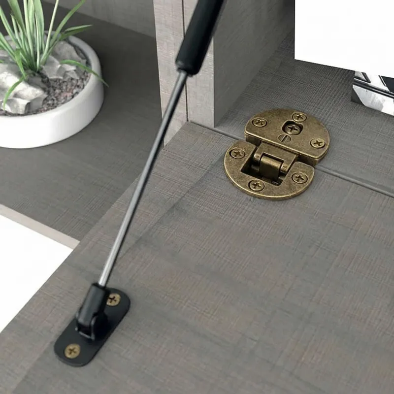 Set 2ks závesov na sklopné dvierka / Staromosadzná