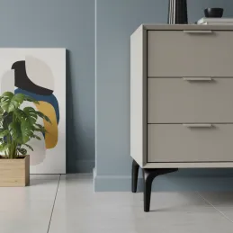 Nábytková nožička EBRO / Čierna matná