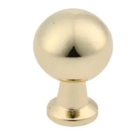 Úchytka knopka KAREN / Zlatá lesklá