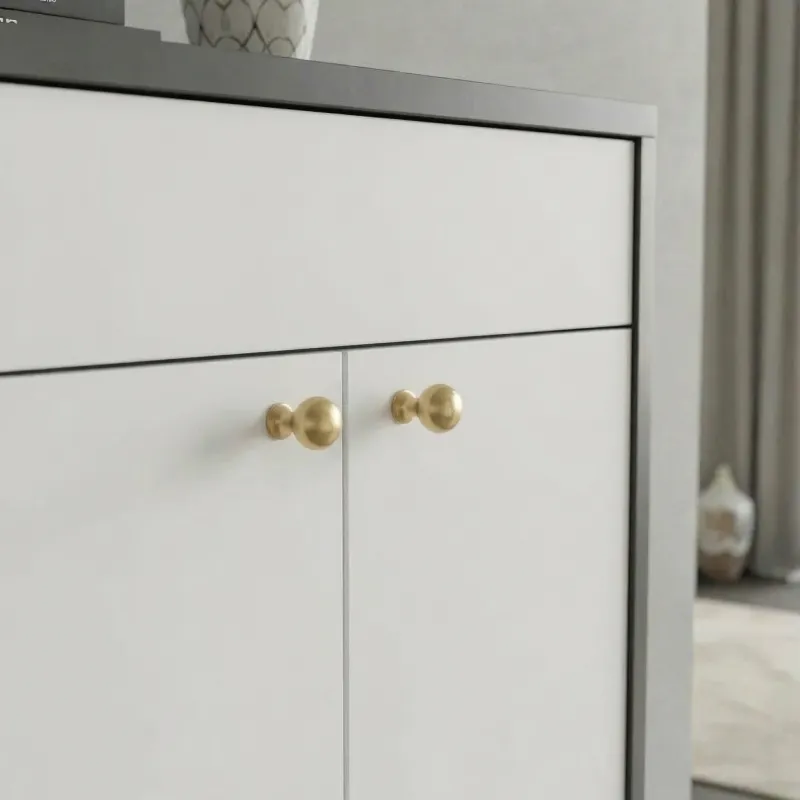 Úchytka knopka KAREN / Zlatá brúsená