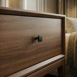 Úchytka knopka LANDRA / Čierna matná