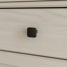 Úchytka knopka LANDRA / Čierna matná