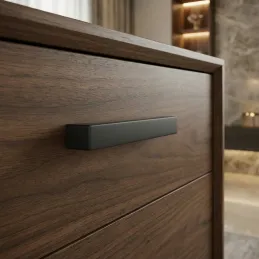 Úchytka LENA / Čierna matná