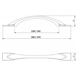 Úchytka BEATRIZ / Nerez