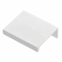 Úchytka na hranu dvierok DIAZ / Biela matná