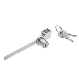 Zámok na posuvné sklenené dvierka / Nikel