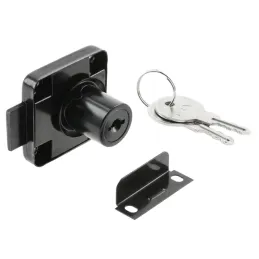 Zámok zásuvkový kovový NEO / Čierny