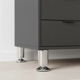 Nábytková nožička LASA / Chróm lesklý